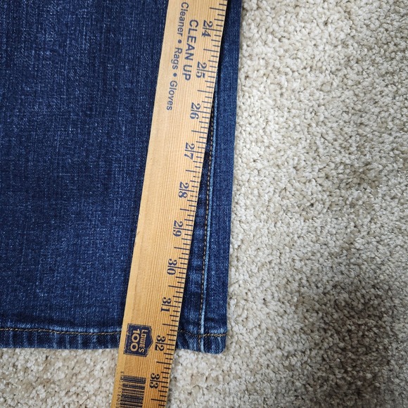 Levi's 515 Boot Cut Jeans Women's Dark Wash Denim Casual Everyday Size 10 - Picture 9 of 9